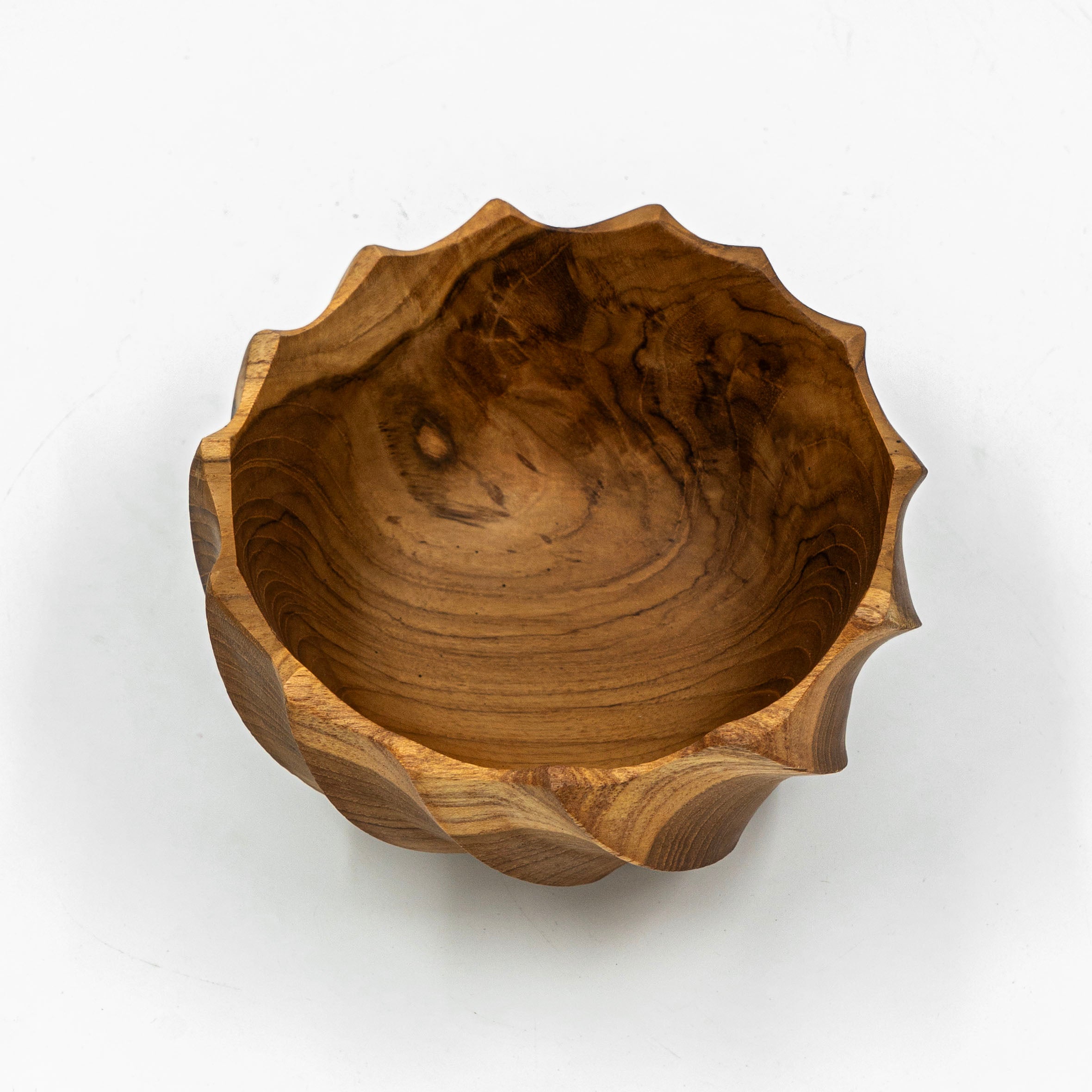 Yarah Teak Wood Fruit Bowl