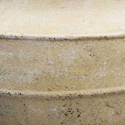 Antique Beige Ceramic Pot