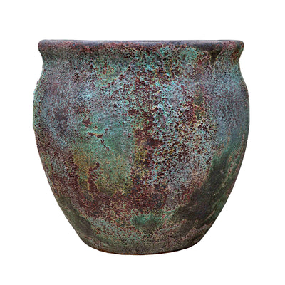 Teal Ceramic Pot