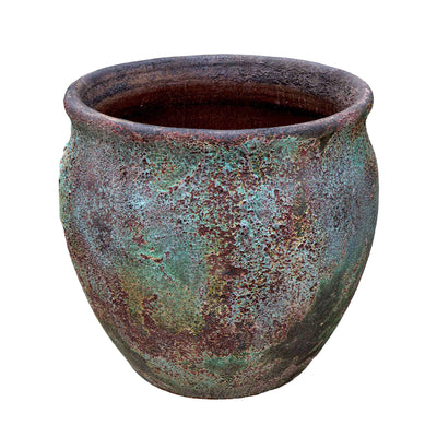 Teal Ceramic Pot