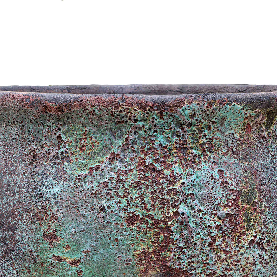 Teal Ceramic Pot