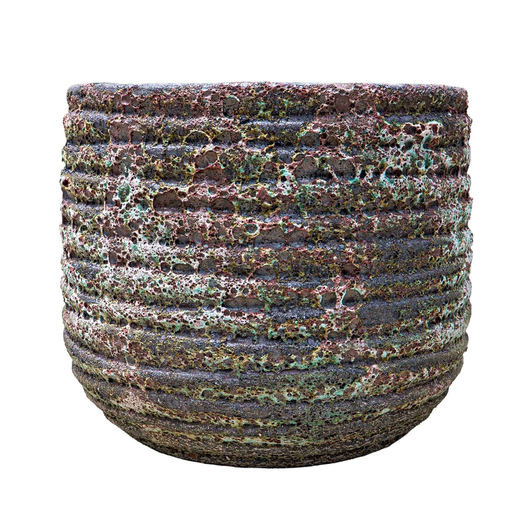Bubbled Textured Ceramic Pot