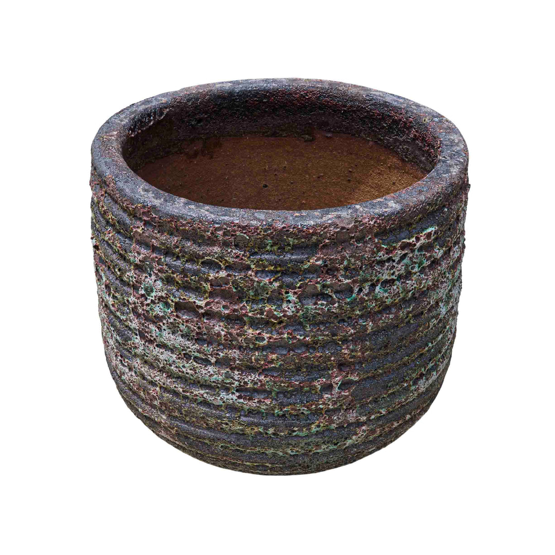 Bubbled Textured Ceramic Pot