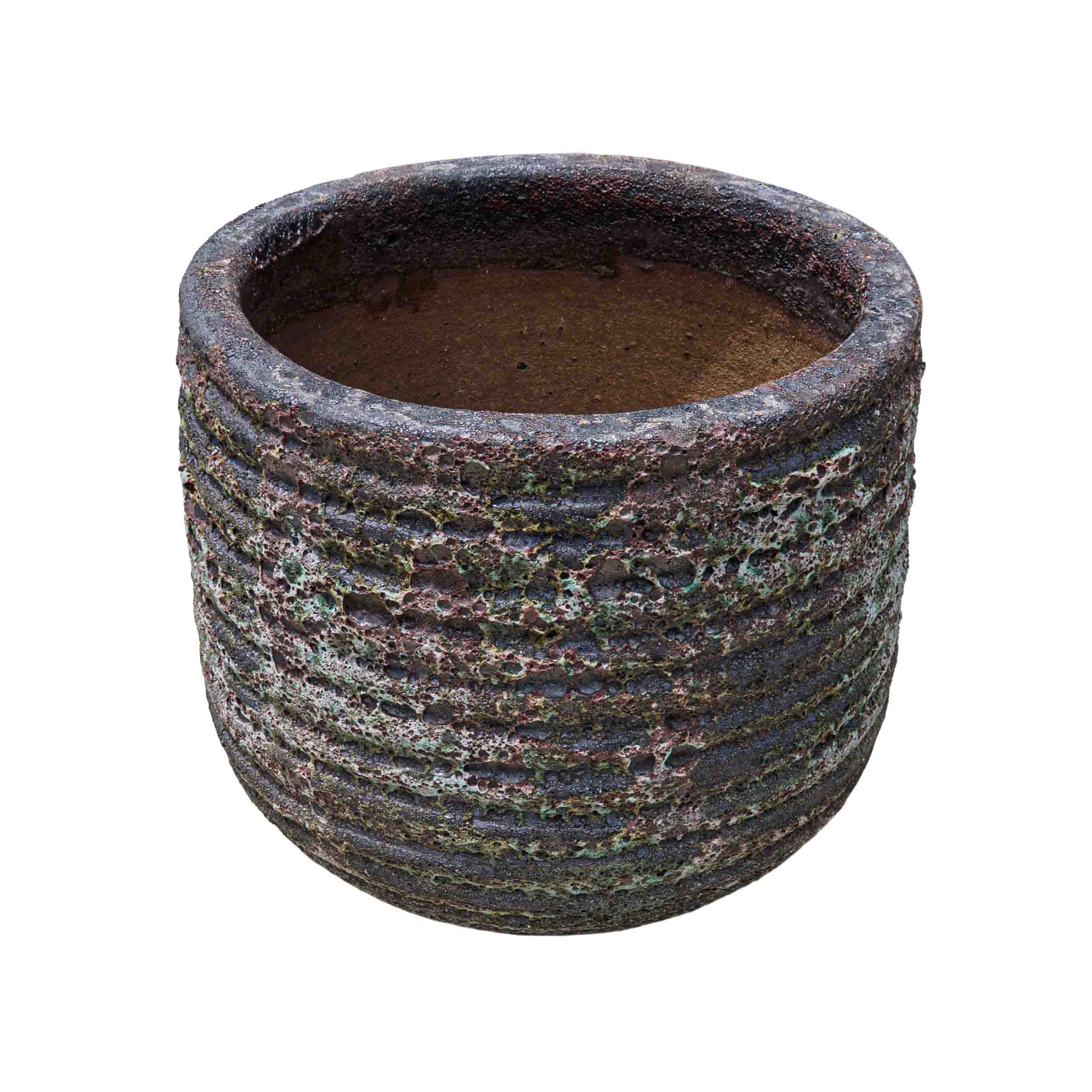 Bubbled Textured Ceramic Pot
