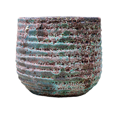 Bubbled Textured Ceramic Pot