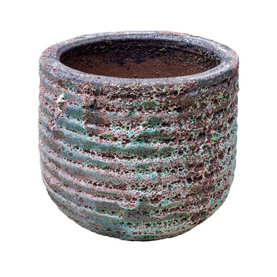 Bubbled Textured Ceramic Pot
