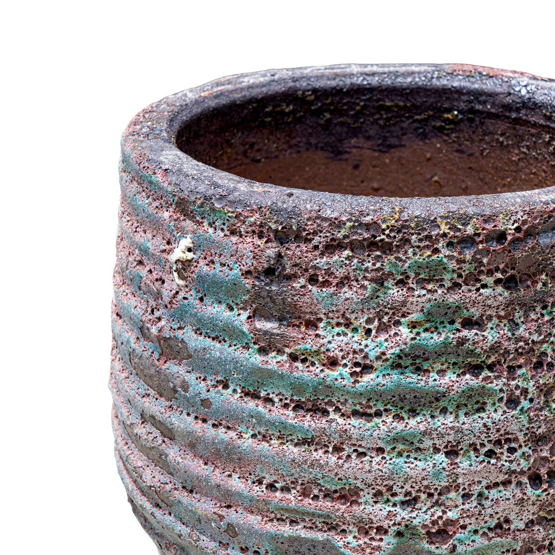 Bubbled Textured Ceramic Pot