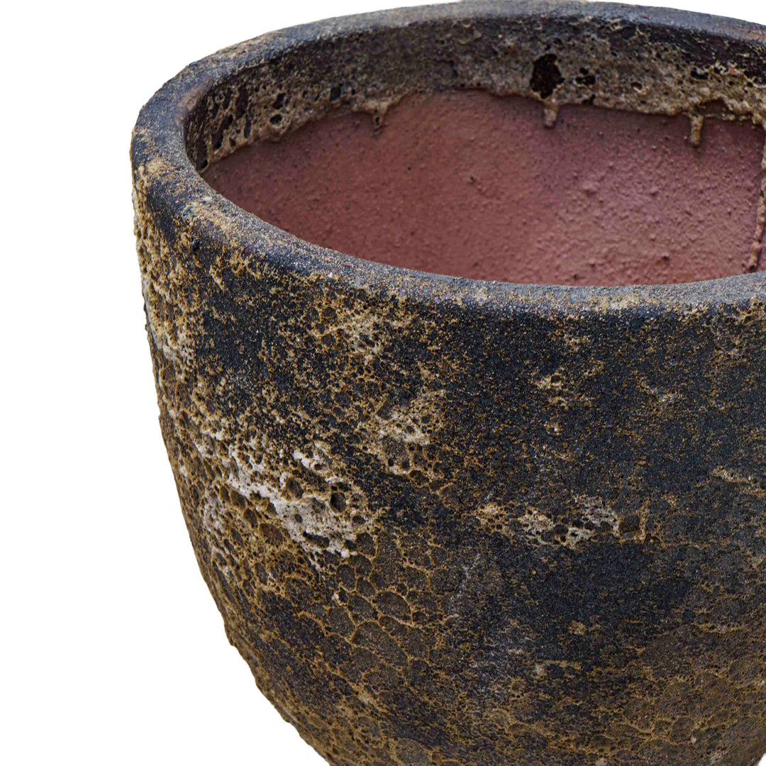Zoe Grey Ceramic Pot