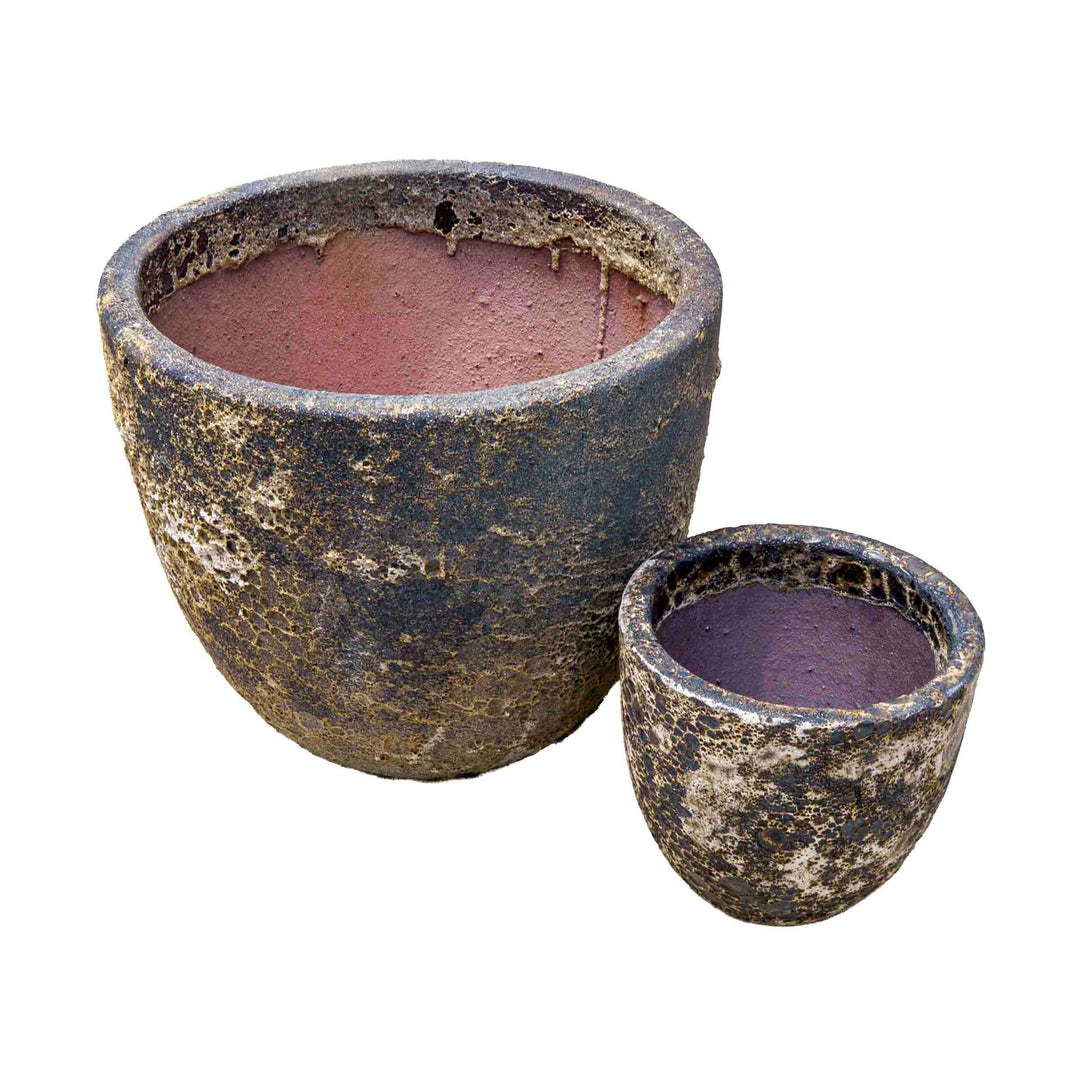 Zoe Grey Ceramic Pot