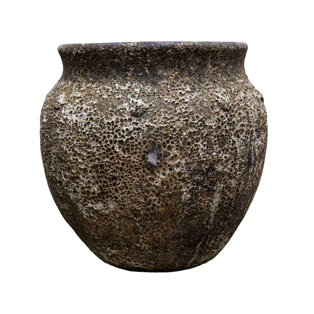 Sage Antique Finish Ceramic Pot