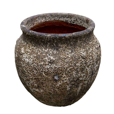 Sage Antique Finish Ceramic Pot