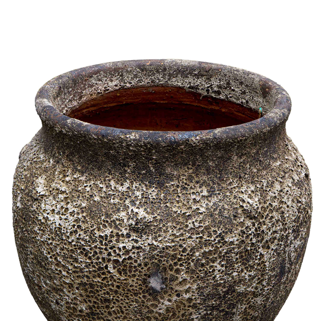 Sage Antique Finish Ceramic Pot