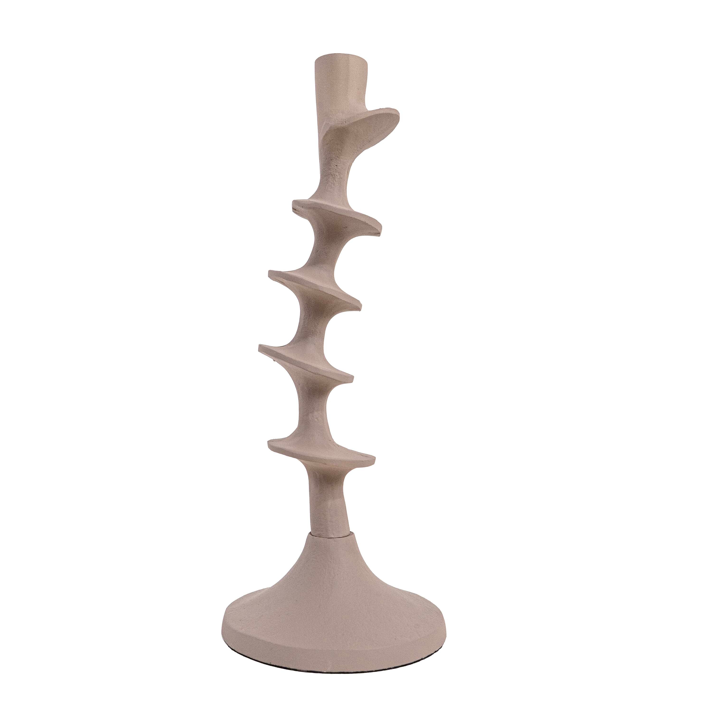 LUDIC CANDLE STAND - BEIGE