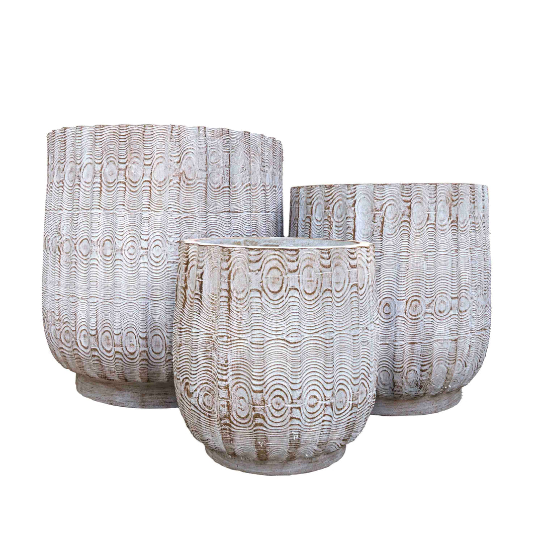 DARLA RIBBED PLANTER