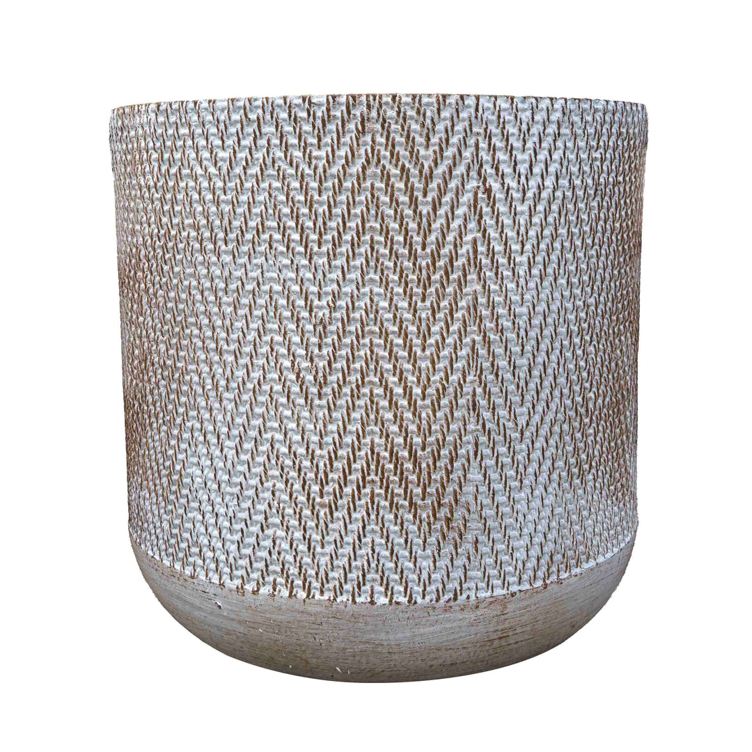 LORIN CHEVRON PLANTER
