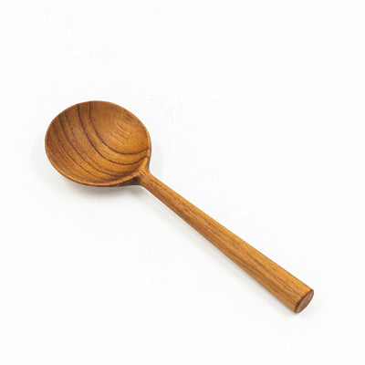 Yarah Teak Wood Round Spoon