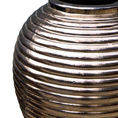 Spiral Antique Gold Urn