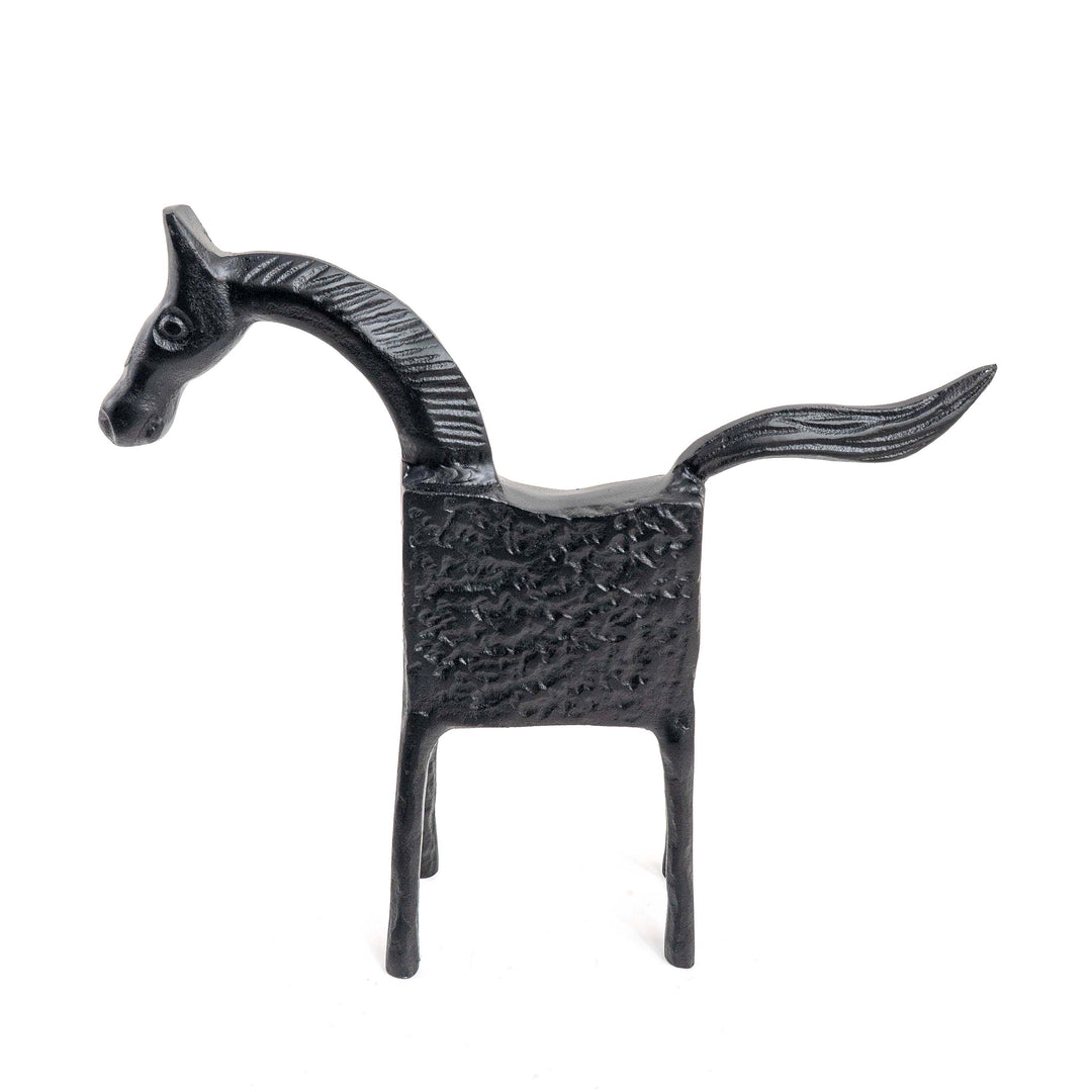NORDIC HORSE IN CHARCOAL BLACK