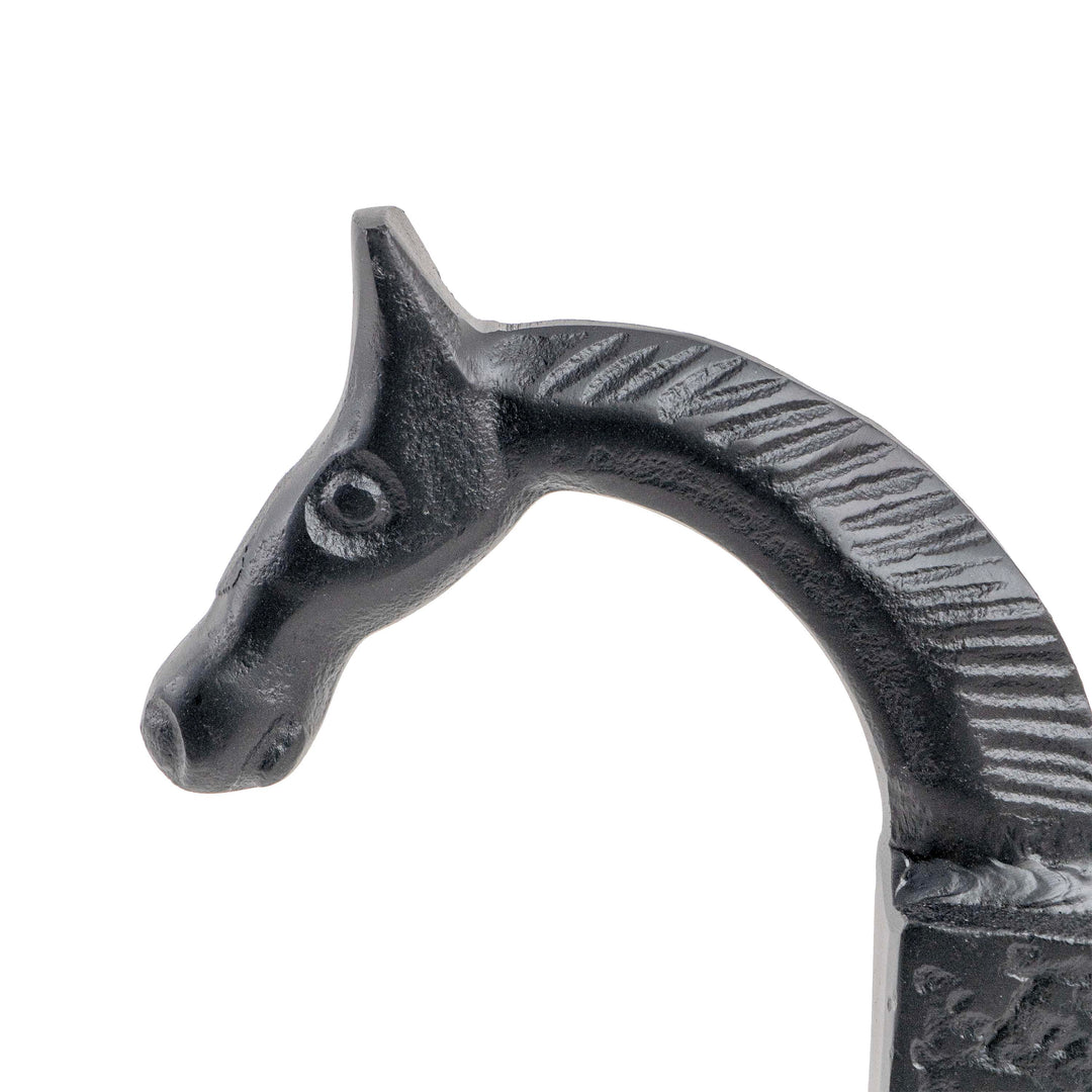 NORDIC HORSE IN CHARCOAL BLACK