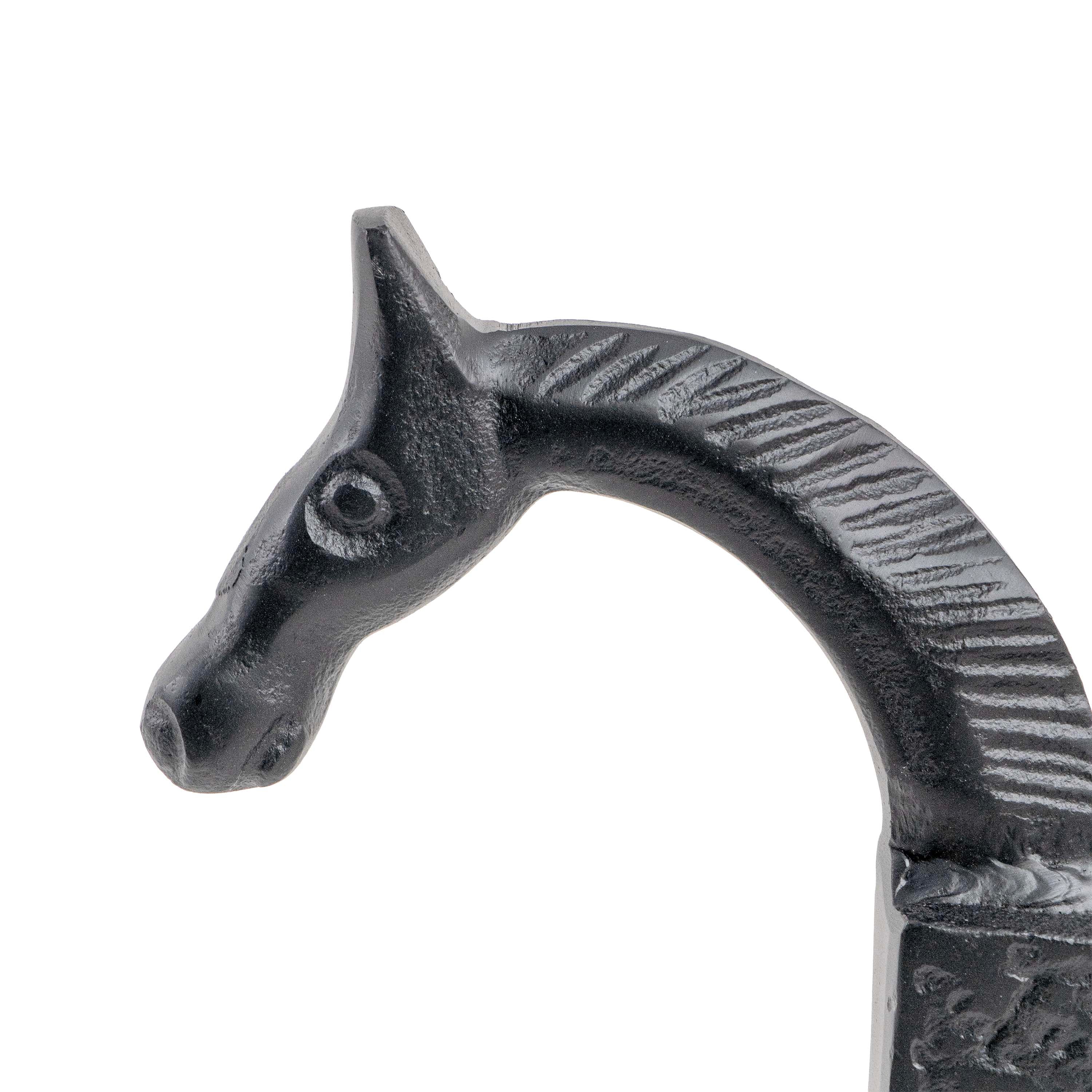 NORDIC HORSE IN CHARCOAL BLACK