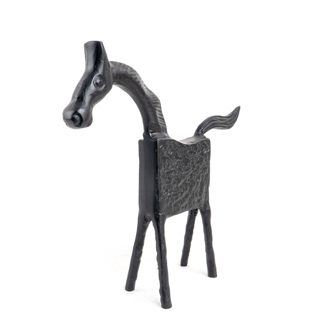 NORDIC HORSE IN CHARCOAL BLACK