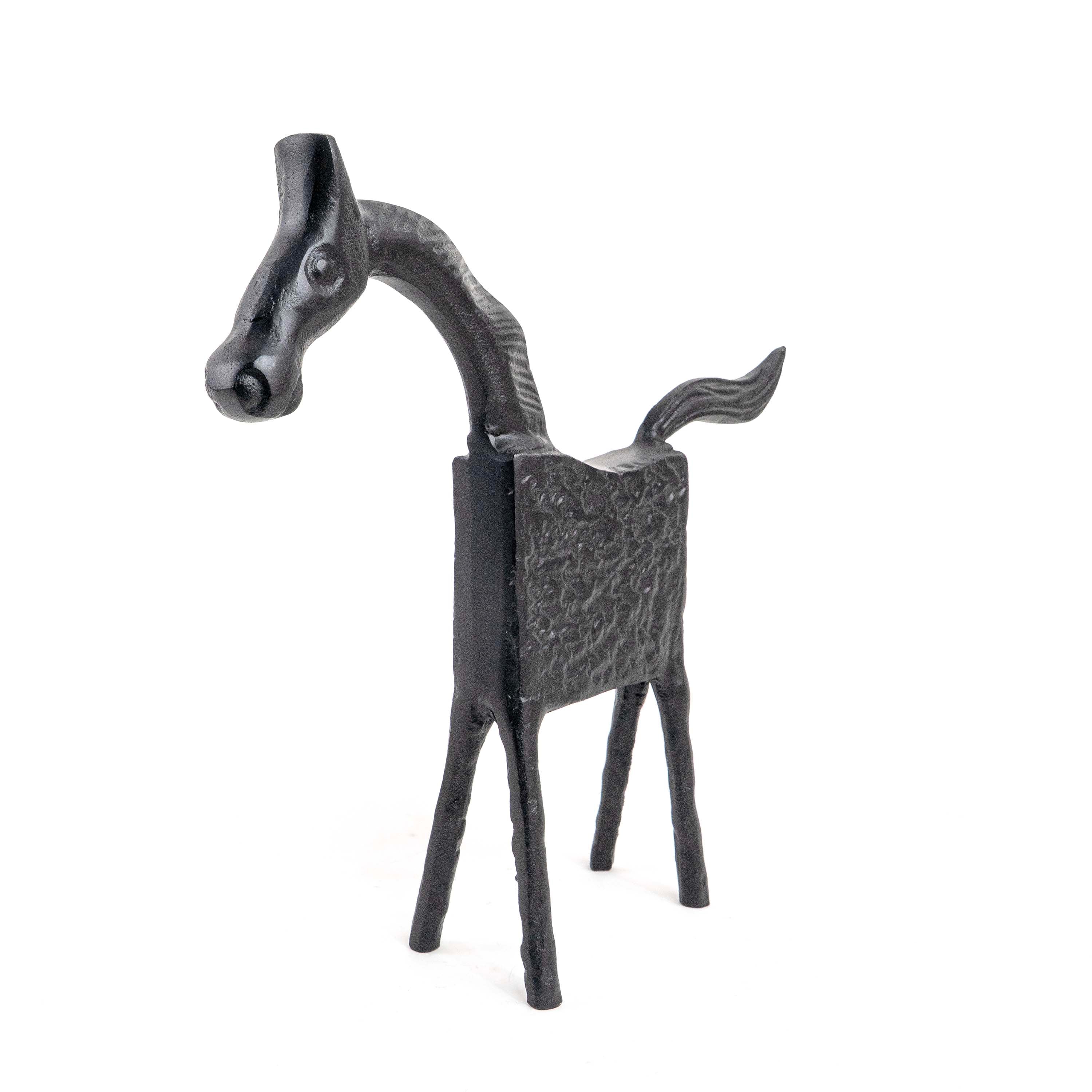 NORDIC HORSE IN CHARCOAL BLACK