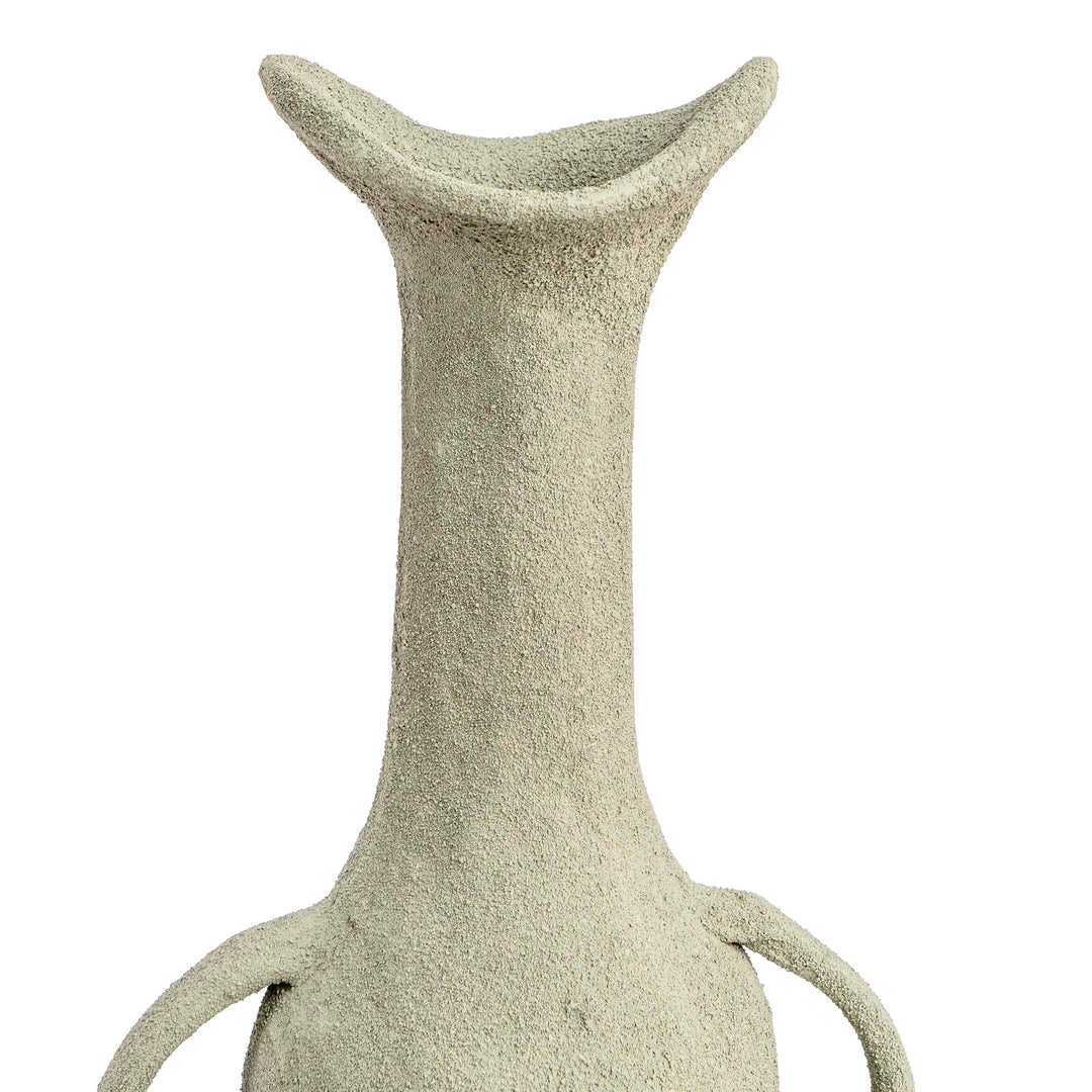 LUDIC GREEN TEXTURED VASE