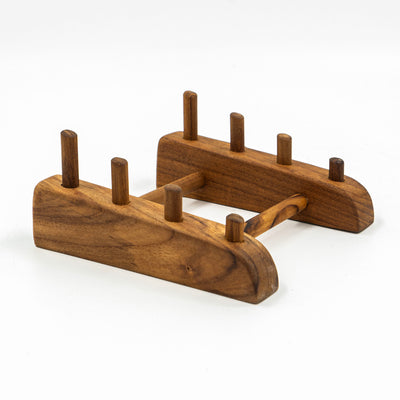 Yarah Teak Wood Plate Stand