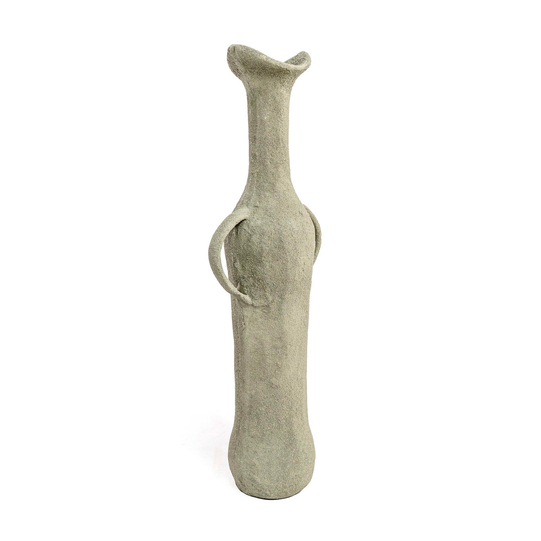LUDIC GREEN TEXTURED VASE