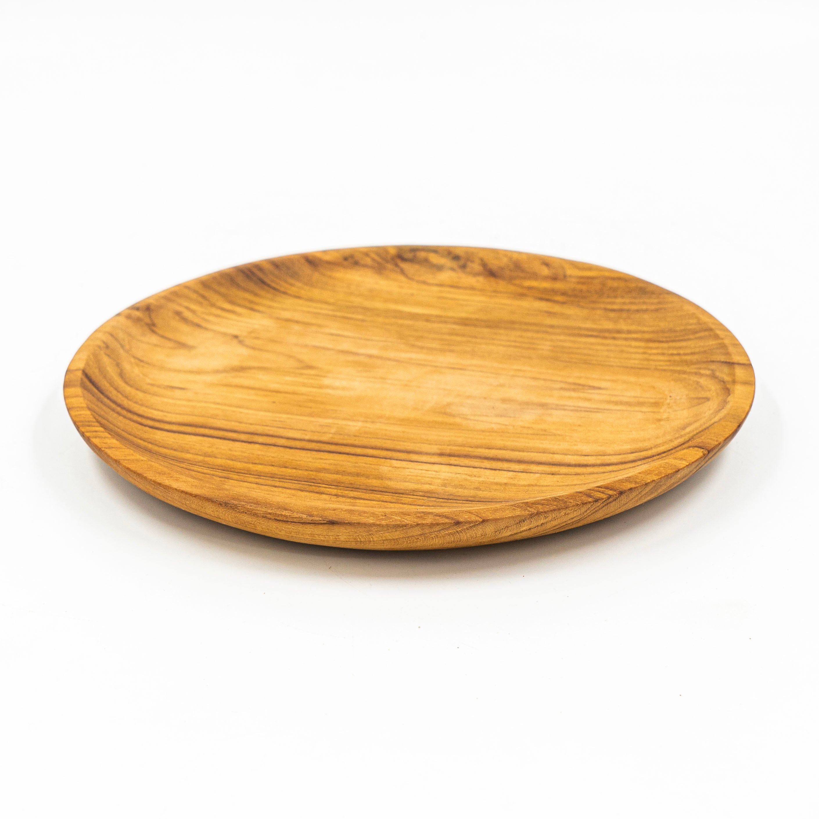 Yarah Teak Wood Round Plate