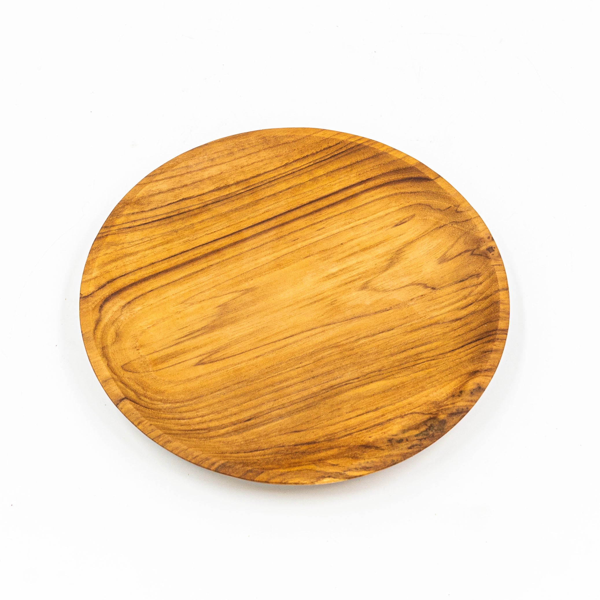Yarah Teak Wood Round Plate