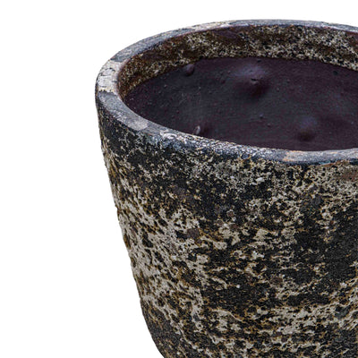 Bubbled Textured Ceramic Pot