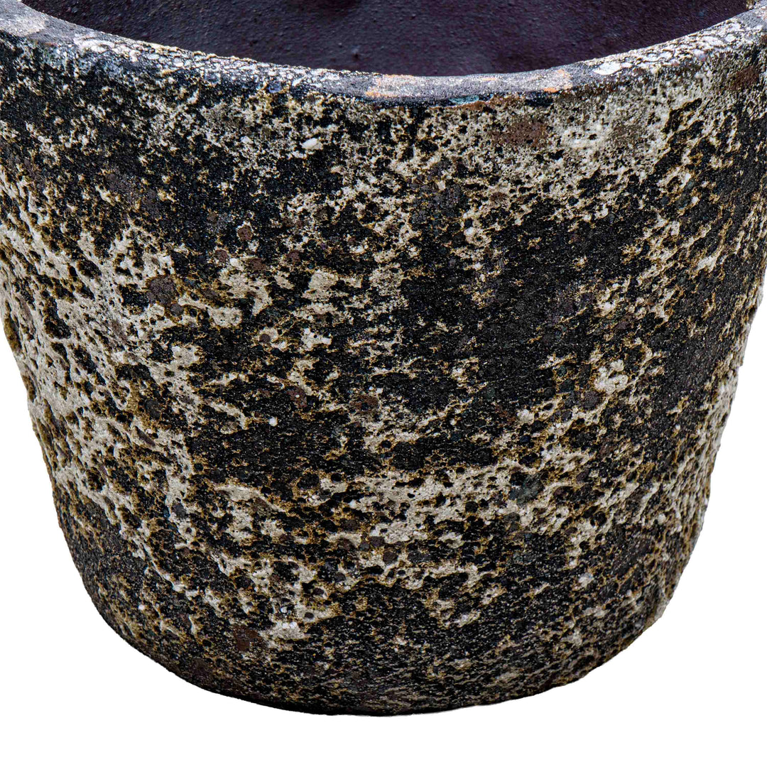 Bubbled Textured Ceramic Pot