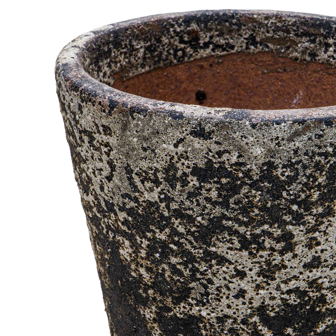 Bubbled Textured Ceramic Pot