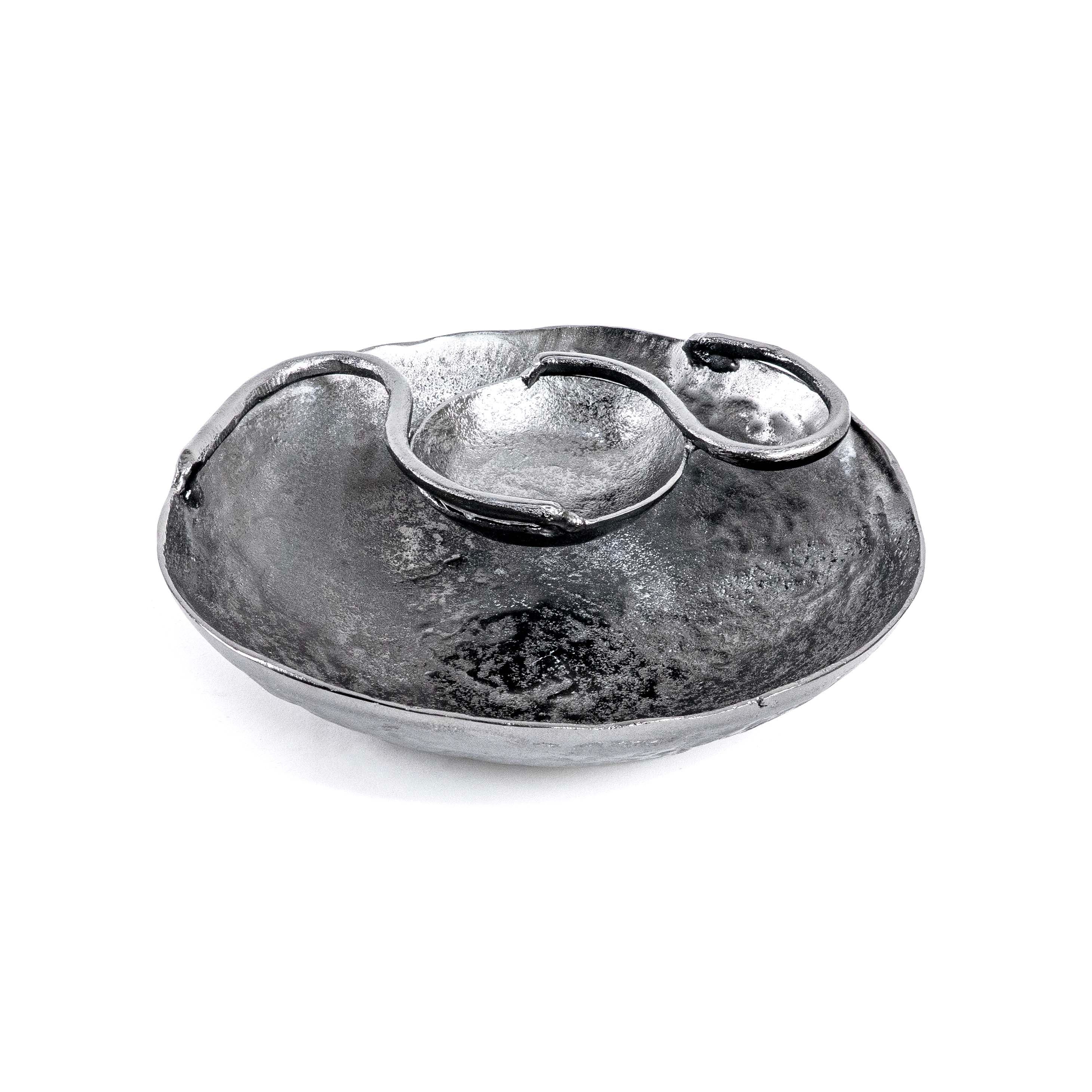 TALA DECO BOWL DARK NICKLE