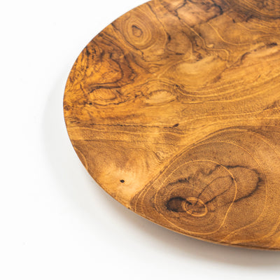 Yarah Teak Wood Serving Plate