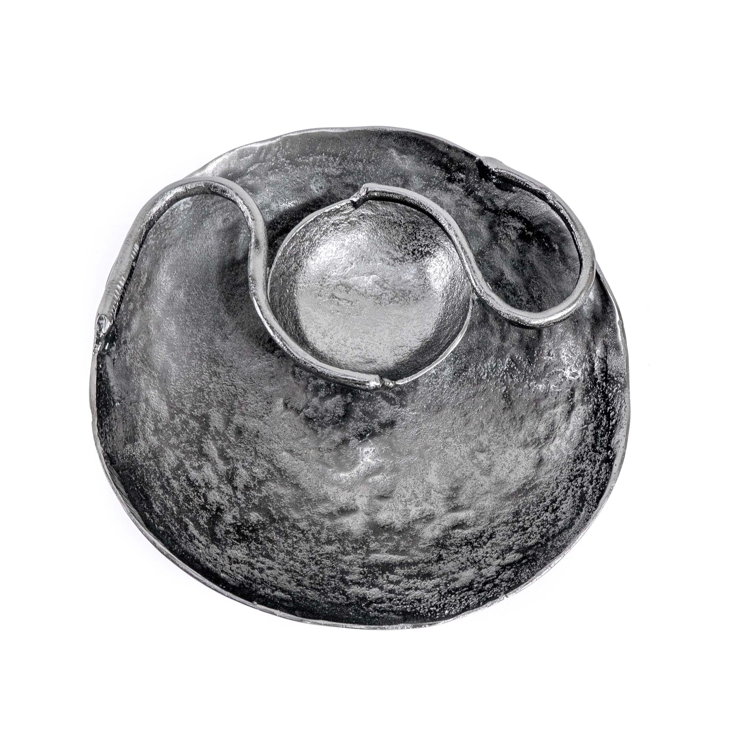 TALA DECO BOWL DARK NICKLE