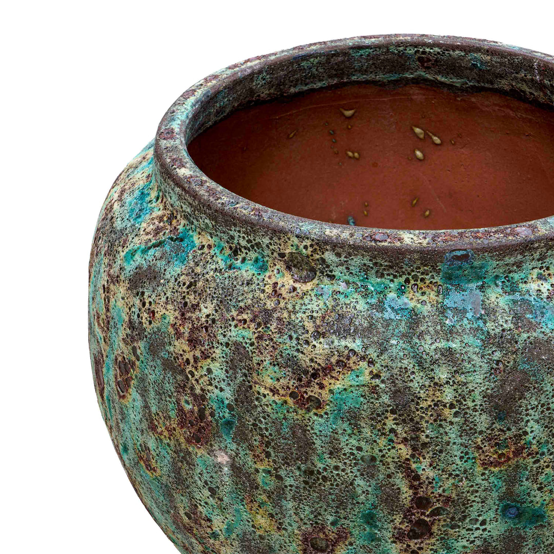 Bubble Textured Ceramic Pot