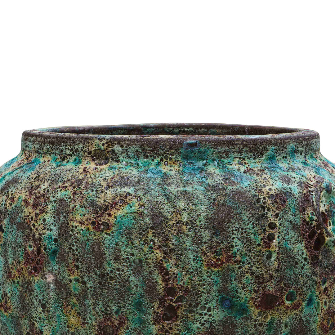 Bubble Textured Ceramic Pot