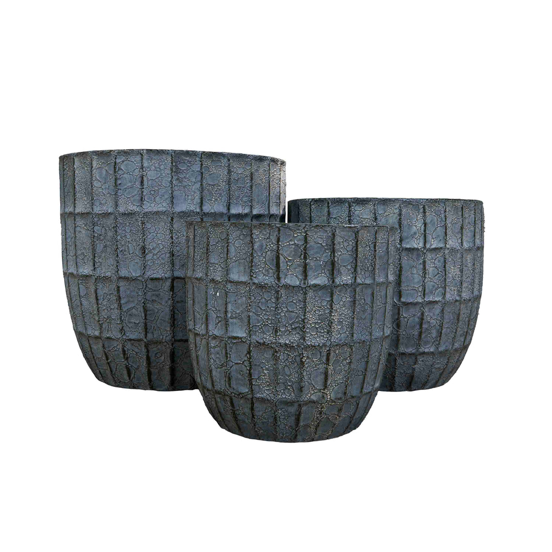 ZINNA RIBBED CHECKS PLANTER
