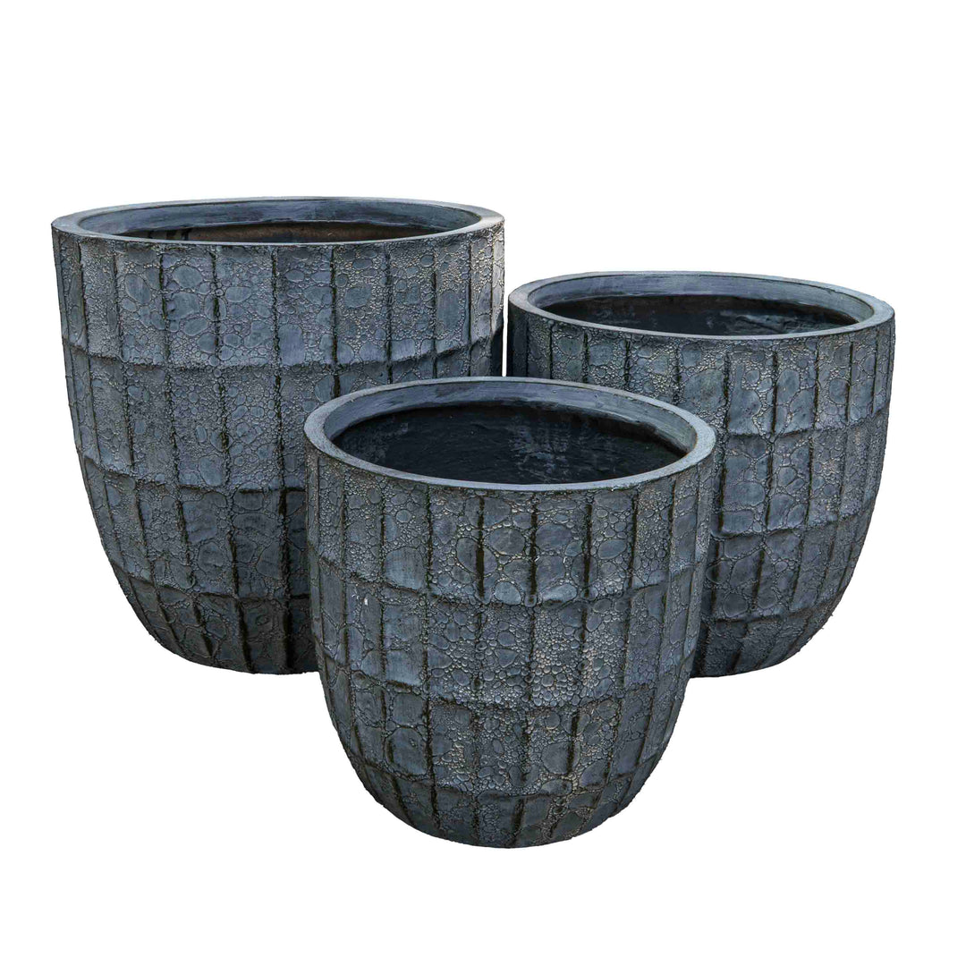 ZINNA RIBBED CHECKS PLANTER
