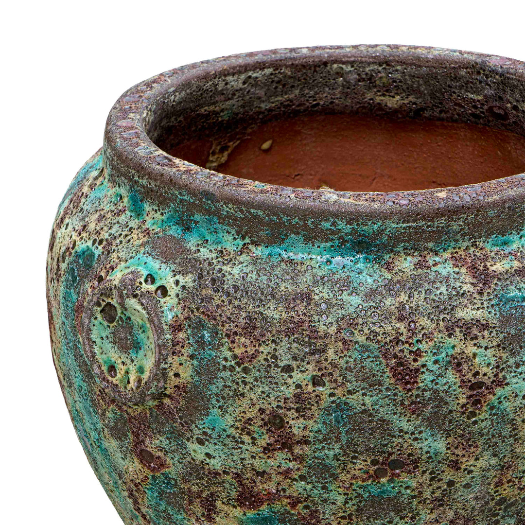 Bubble Textured Ceramic Pot