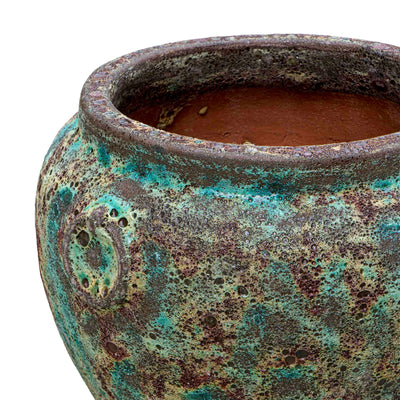 Bubble Textured Ceramic Pot
