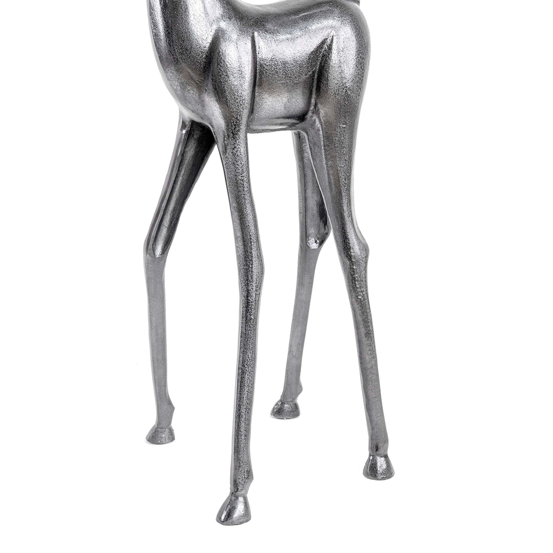 NORTH REINDEER IN BLACK NICKLE