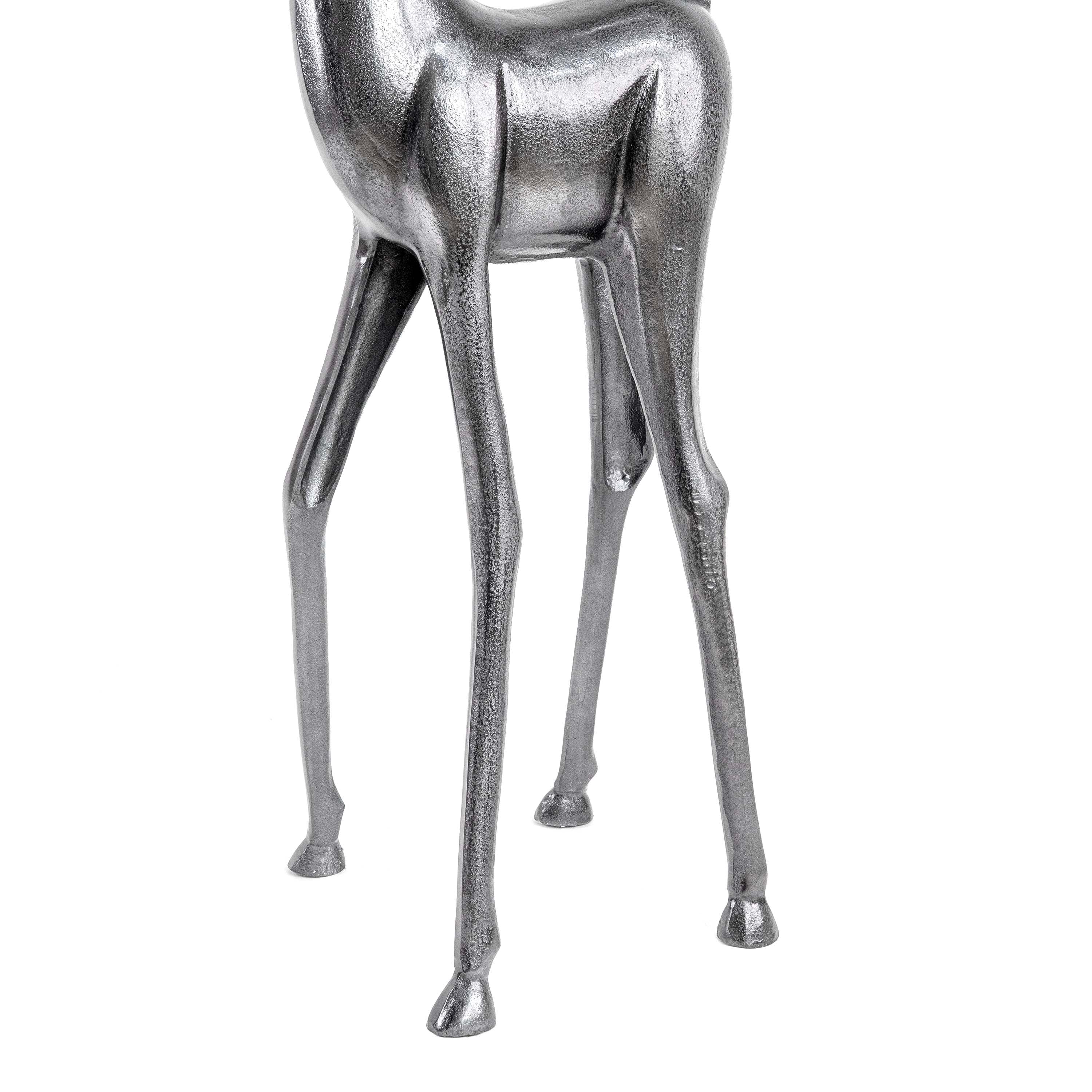 NORTH REINDEER IN BLACK NICKLE