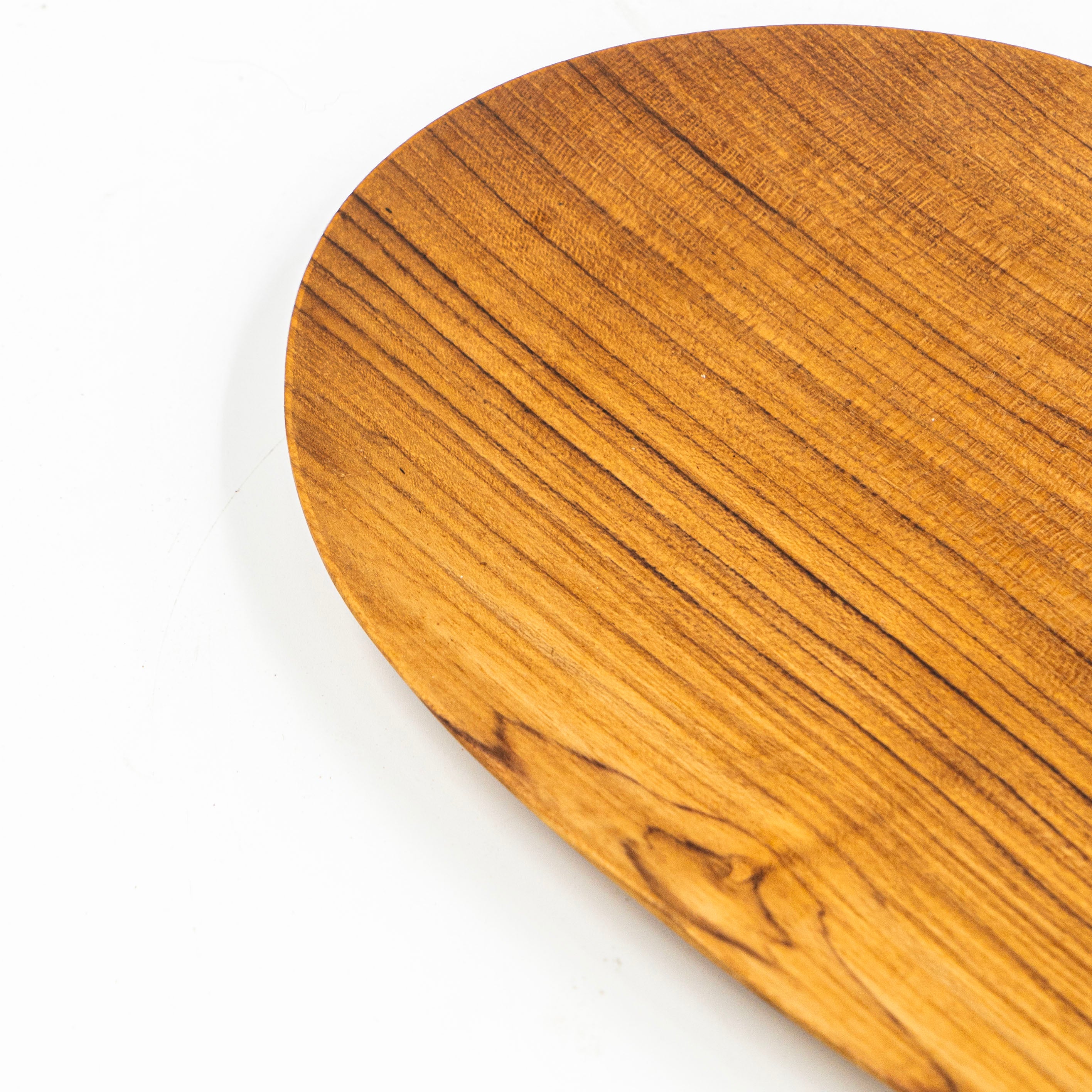 Yarah Teak Wood Oval Plate