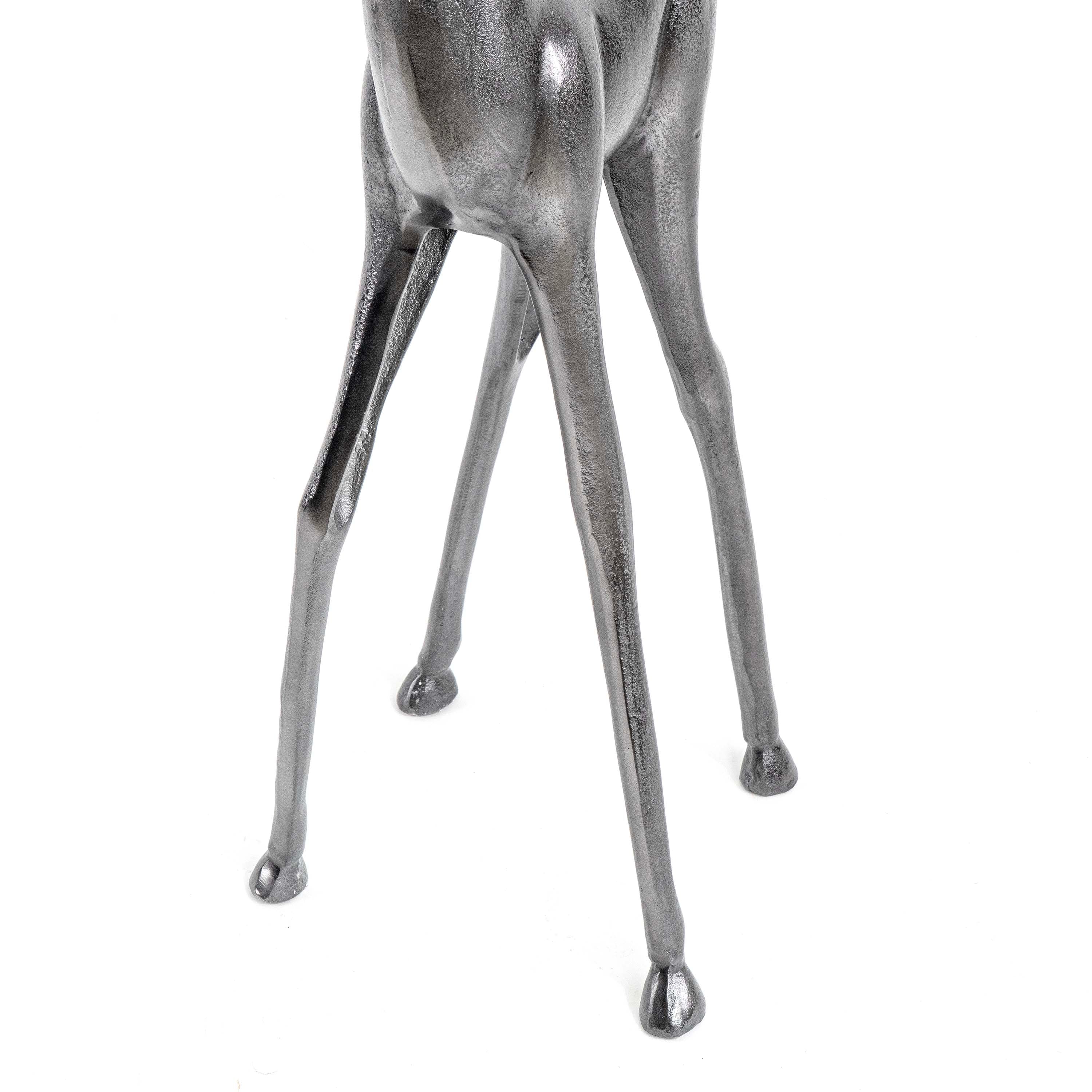 NORTH REINDEER IN BLACK NICKLE