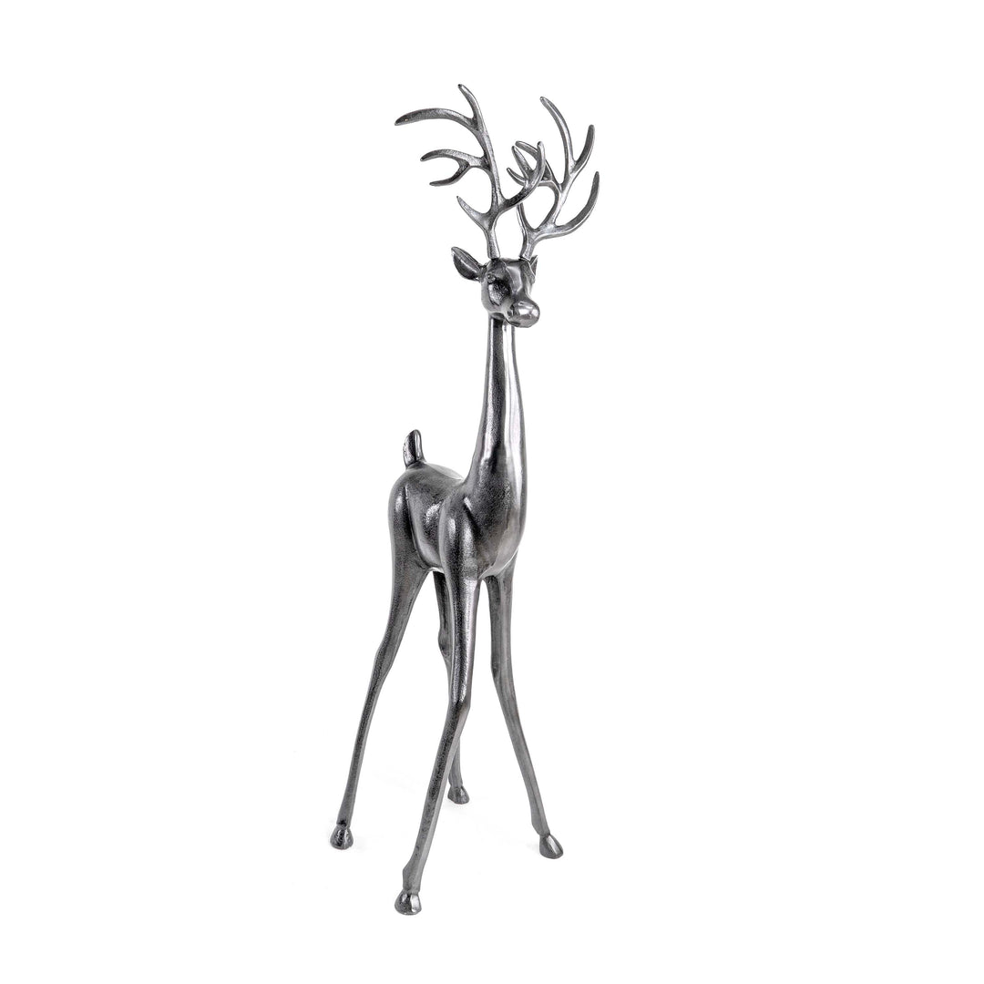 NORTH REINDEER IN BLACK NICKLE