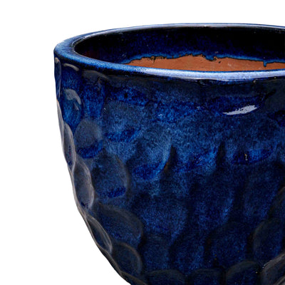 Indigo Pearl Ceramic Pot