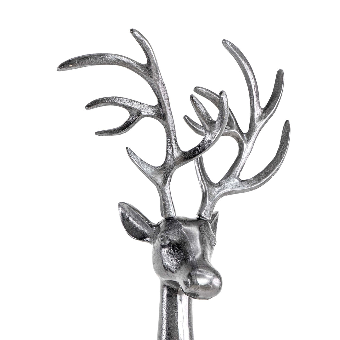 NORTH REINDEER IN BLACK NICKLE